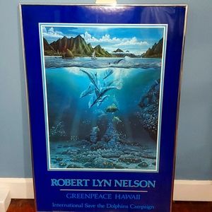 Robert Lyn Nelson- Greenpeace Hawaii potrait